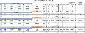 Dispatch-Report-Excel
